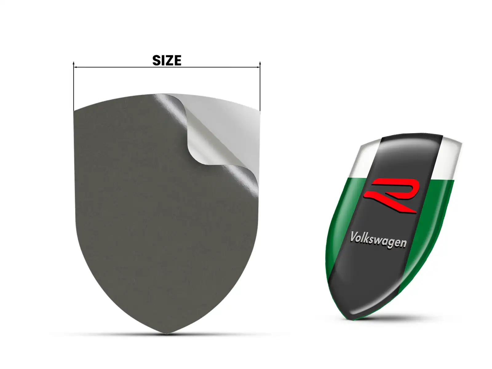 VW Car Badges Emblems Durable Limited High Quality